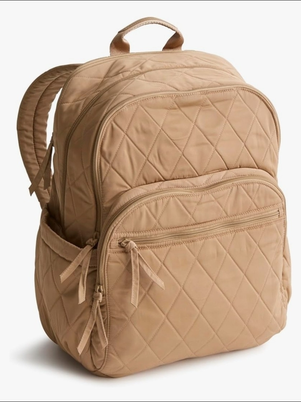 Vera Bradley Women's Large Bancroft Backpack - Performance Twill, Tiger's Eye